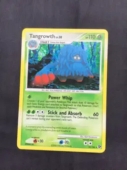 Pokemon Cards: Great Encounters Rare Holo: Tangrowth 10/106 - Image 1