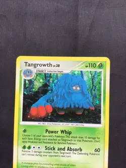 Pokemon Cards: Great Encounters Rare Holo: Tangrowth 10/106 - Image 2