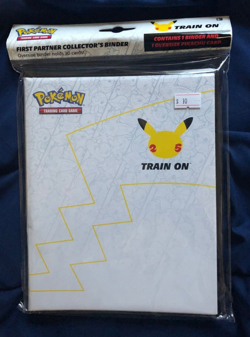 Pokemon TCG 25th Anniversary First Partner Collector's Binder Sealed w/Pikachu 820650809606 - Image 1