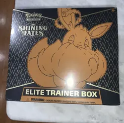 FACTORY SEALED Pokemon Shining Fates Elite Trainer Box In Hand and sealed 820650828171 - Image 1