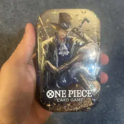 One Piece Tin Pack Set Vol 2 Lot of 4 |TS-02 OP-13 | Factory Sealed | Bandai - Image 2