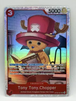 One Piece CCG Tony Tony Chopper OP08-007 SR NM/M - Image 1