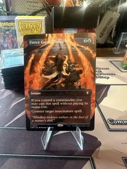 Fierce Guardianship (Borderless) Commander Masters Regular - Image 1