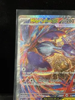 Pokemon TCG Mega Latias ex 181/132 Mega Evolution Special Illustration Rare NM - Image 2