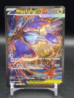 Pokemon TCG Mega Latias ex 181/132 Mega Evolution Special Illustration Rare NM - Image 1