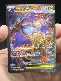 Pokemon TCG Mega Latias ex 181/132 Mega Evolution Special Illustration Rare NM - Image 3