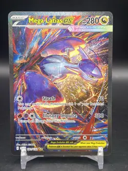 Pokemon TCG Mega Latias ex 181/132 Mega Evolution Special Illustration Rare NM - Image 1