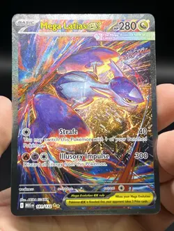 Pokemon TCG Mega Latias ex 181/132 Mega Evolution Special Illustration Rare NM - Image 3