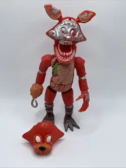 five nights at freddys the twisted ones Light Up Foxy Figure - Image 1