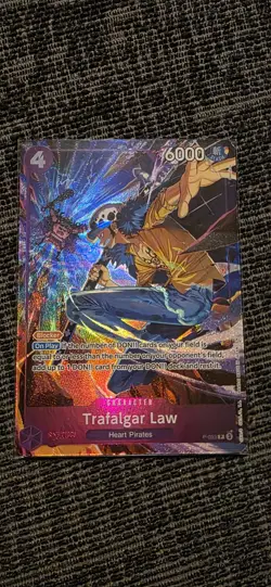 Trafalgar D. Water Law P-093 Friendly Match Battle One Piece Promo Card - Image 1
