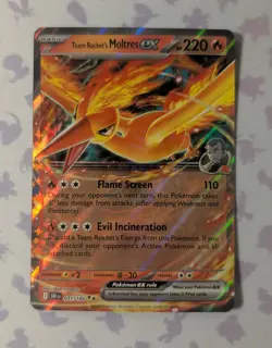Team Rocket’s Moltres ex 031/182 - S&V: Destined Rivals - Pokemon card - rare - Image 1