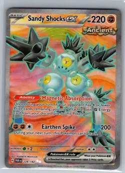 Sandy Shocks ex - 228/182 SV04: Paradox Rift - Pokemon Card - NM - Image 1