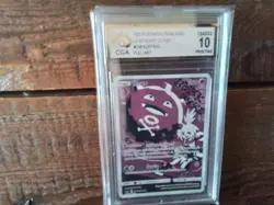 Pokemon vmax secret graded art sar ur ar sr thai koffing 198/196 gx ex Card b30 - Image 1