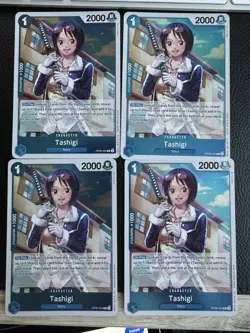 4x OP06-050 Tashigi : Rare One Piece English TCG Card OP06: Wings Of The Captain - Image 1