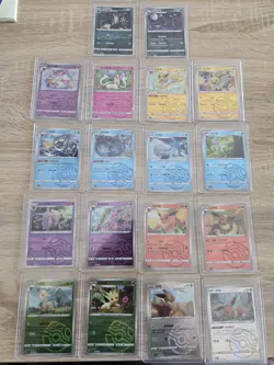 2025 pokemon S-chinese gem pack2 cbb2c Eevee Evolution 18card set Master bal - Image 1