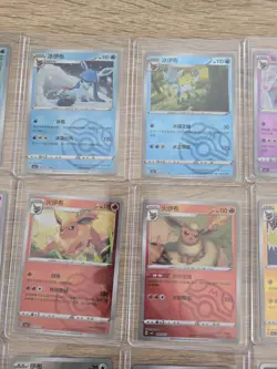 2025 pokemon S-chinese gem pack2 cbb2c Eevee Evolution 18card set Master bal - Image 4