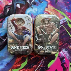 ONE PIECE CARD GAME - TIN PACK SET VOL. 2 2 tins - Image 1