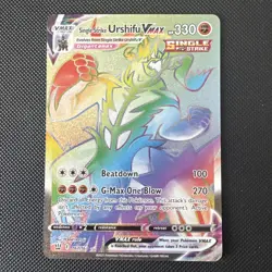 Pokemon Card Single Strike Urshifu VMAX 167/163 Secret Rare Battle Styles NM - Image 1