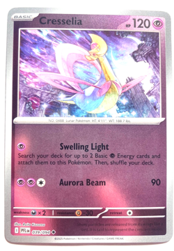 Pokemon Cresselia! + FREE extra Rare card! - Image 1