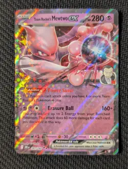 Team Rocket's Mewtwo ex 081/182 Sv10: Destined Rivals - Pokemon card - rare - Image 1