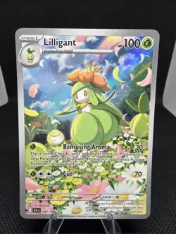 Lilligant 92/86 Illustration Rare Pokemon TCG Card Black Bolt English - Image 1