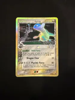 Pokemon TCG Latios Delta Species Holo Rare Card 9/113 MP Condition - Image 1