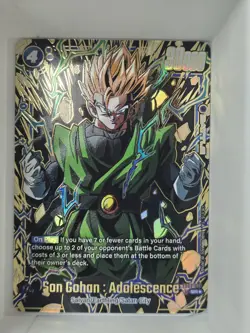 Dragon Ball Super Card Son Gohan SR Alternate Art Rare Fusion World FB03-039 - Image 4