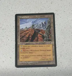 1997 Magic the Gathering Wasteland Expansion/Uncommon #330 - Image 4