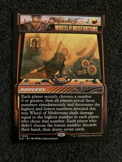 Magic the Gathering MTG - Wheel of Misfortune (1959) - Secret Lair Drop - Image 1
