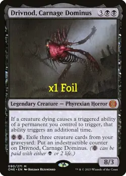 MTG Foil Phyrexia: All Will Be One ONE Drivnod, Carnage Dominus MINT - Image 1