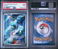 Pokemon TCG Eiscue Scarlet & Violet Paldea Evolved Holo Card 205/193 IR PSA 9 MT - Image 3