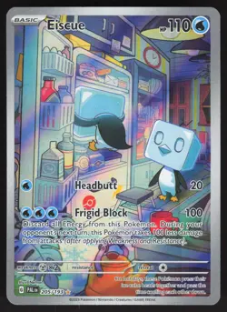 Eiscue 205/193 IR Pokemon TCG Paldea Evolved NM/VLP - Image 1