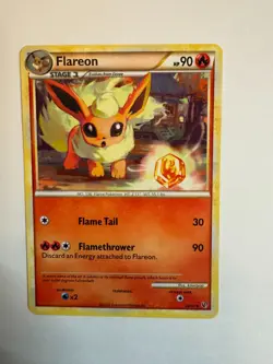 Flareon 26/90 Non Holo Pokemon Card Pre-owned - Image 1