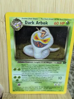 Dark Arbok Holo - Team Rocket - 2/82 - WOTC 2000 - Vintage Pokemon Great Card - Image 5