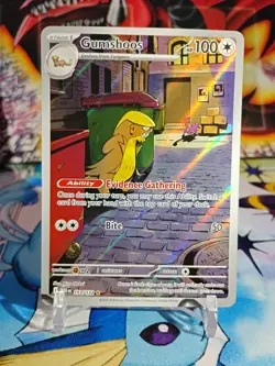 Gumshoos - 153/132 - Illustration Rare - Mega Evolution - Pokemon Card - NM/M - Image 1