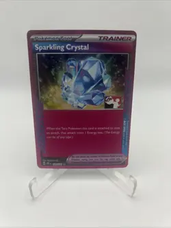 129/131 Sparking Crystal Prize Pack Series 8 Stamped Play Pokemon TCG Ace Spec - Image 1