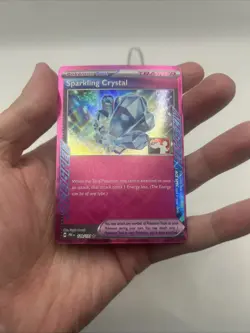 129/131 Sparking Crystal Prize Pack Series 8 Stamped Play Pokemon TCG Ace Spec - Image 4