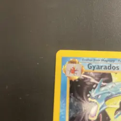 Pokemon TCG Gyarados Base Set 6/102 Holo 1999-2000 Wizards Base Set - Image 2