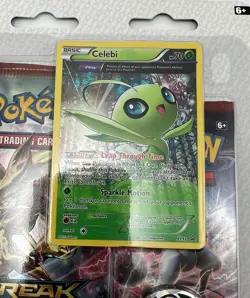 (402887) Pokemon XY Breakthrough Booster Celebi 3-Pack Blister - Factory Sealed - Image 3