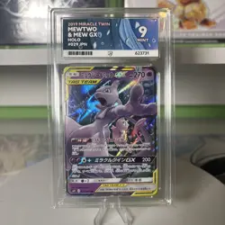 ACE 9 Mewtwo & Mew GX 029/094 Tag Team Miracle Twin sm11 Japanese Pokemon 2019 - Image 1