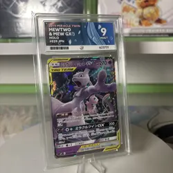 ACE 9 Mewtwo & Mew GX 029/094 Tag Team Miracle Twin sm11 Japanese Pokemon 2019 - Image 2