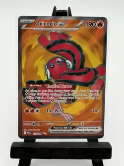 Pokemon TCG Oricorio ex 110/094 Full Art Ultra Rare Phantasmal Flames - Image 1