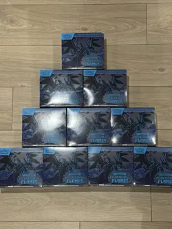 10x Pokemon TCG - Phantasmal Flames - Elite Trainer Box - Brand New Sealed - Image 1