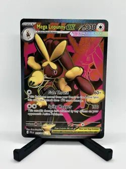 Mega Lopunny ex Pokemon TCG Full Art Ultra Rare Phantasmal Flames 115/094 .2 - Image 1