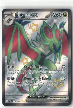 Pokemon Noivern ex - Shiny Ultra Rare SV: Paldean Fates 220/091 - Image 1