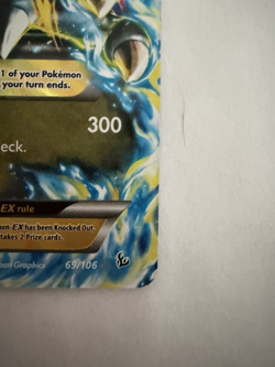 Pokemon M Charizard EX Mega Evolution Full Art Ultra Rare Holo Flashfire 69/106 - Image 5