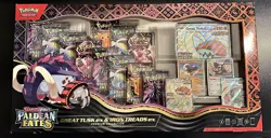 Pokemon TCG PALDEAN FATES Great Tusk Iron Treads Ex Premium Collection ✅ NEW - Image 1