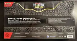 Pokemon TCG PALDEAN FATES Great Tusk Iron Treads Ex Premium Collection ✅ NEW - Image 2
