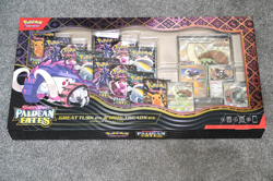 New! Pokemon TCG Paldean Fates Great Tusk Iron Treads Ex Premium Collection - Image 1