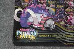 New! Pokemon TCG Paldean Fates Great Tusk Iron Treads Ex Premium Collection - Image 2